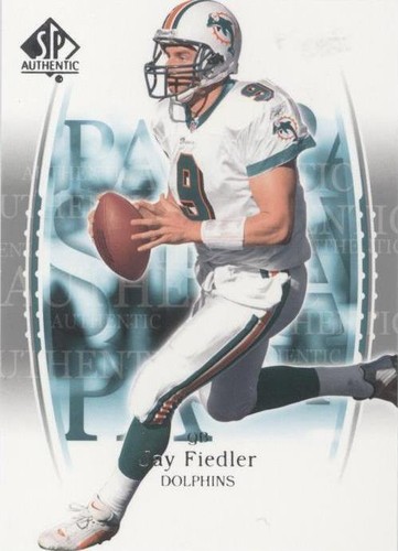 2003 SP Authentic Jay Fiedler #15