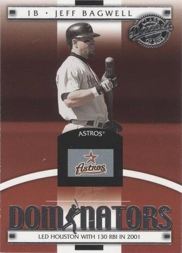 2001 Donruss Class Of 2001 - Jeff Bagwell #DM-30