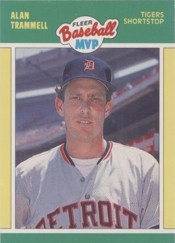 1989 Fleer Baseball MVP - Alan Trammell #39