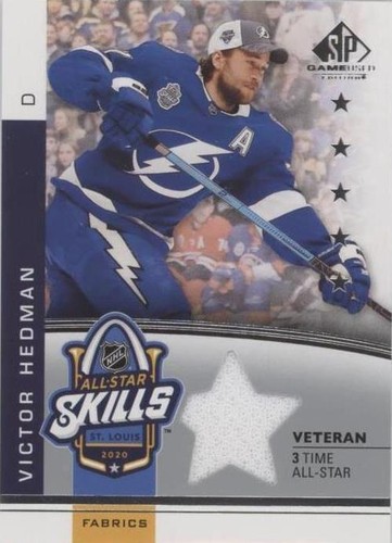 2020-21 Upper Deck SP Game Used - Victor Hedman #ASV-VH
