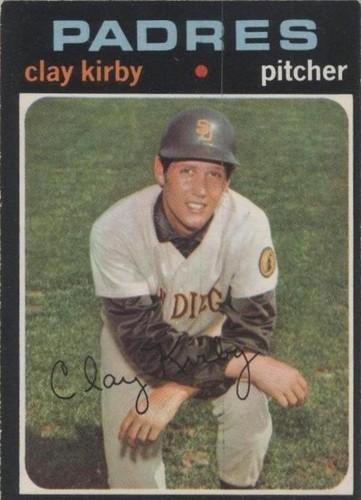 1971 O-Pee-Chee - Clay Kirby #333