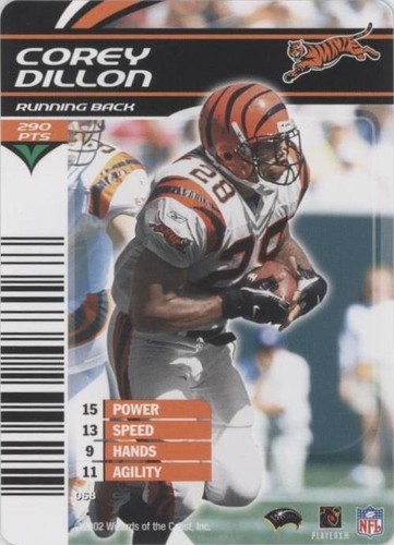 2002-03 NFL Showdown Corey Dillon #068