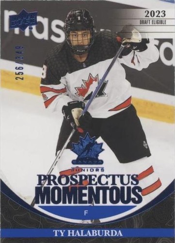2023 Upper Deck Team Canada Juniors - Ty Halaburda #PM-25