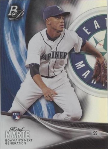 2016 Bowman Platinum - Ketel Marte #NG-25