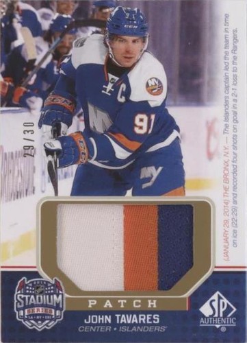 2014-15 SP Game Used - John Tavares #SS-JT