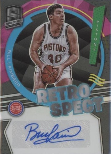 2021-22 Panini Spectra - Bill Laimbeer #RSA-BLA