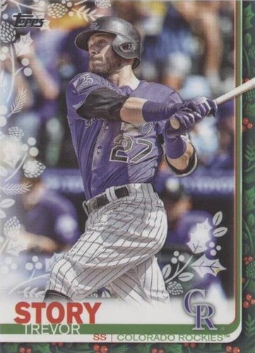 2019 Topps Holiday - Trevor Story #HW56