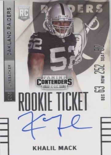 2014 Panini Contenders Khalil Mack #224