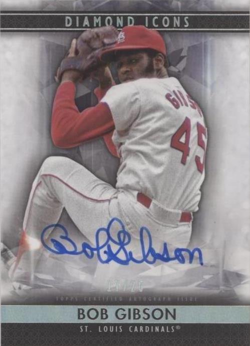 2019 Topps Diamond Icons - Bob Gibson #AC-BG