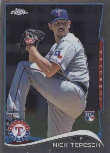 2014 Topps Chrome Update - Nick Tepesch #MB-24