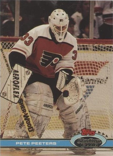 1991-92 Topps Stadium Club - Pete Peeters #88