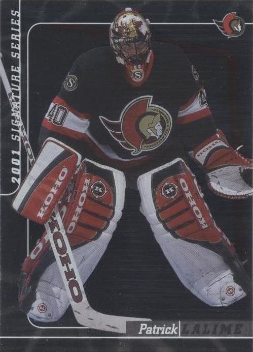 2000-01 In the Game Be A Player Signature Series - Patrick Lalime #78