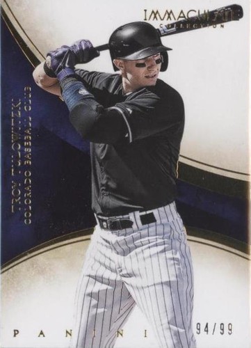 2014 Panini Immaculate Collection - Troy Tulowitzki #36