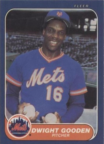 1986 Fleer - Dwight Gooden #81