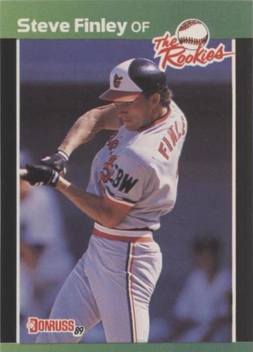 Donruss The Rookies 1989 - Steve Finley #47