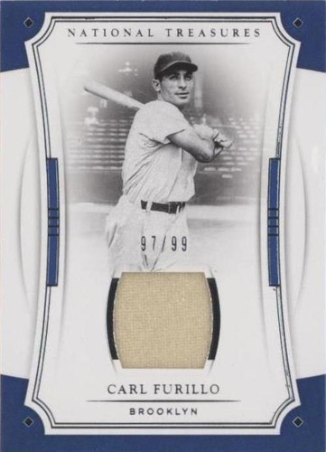 2017 Panini National Treasures - Carl Furillo #30