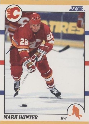 1990-91 Score Rookie & Traded - Mark Hunter #77T