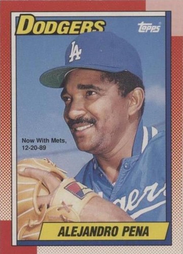 1990 O-Pee-Chee - Alejandro Pena #483