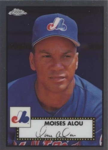 2021 Topps Chrome Platinum Anniversary - Moises Alou #543