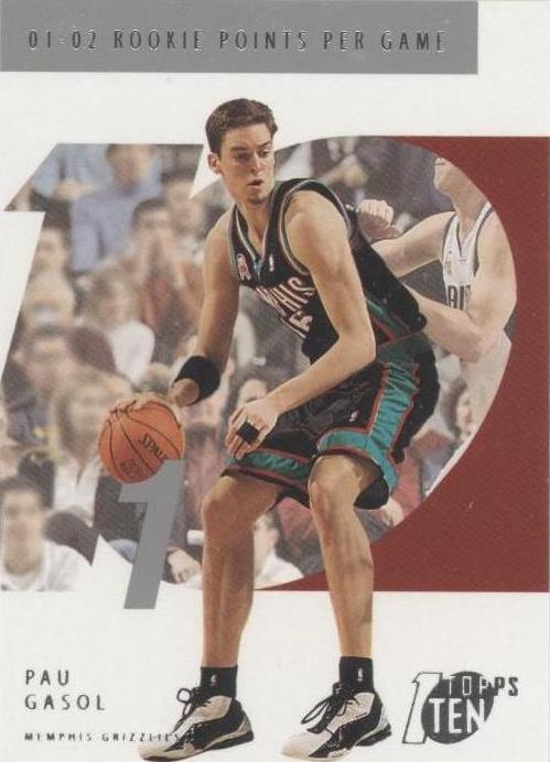 2002-03 Topps Ten - Pau Gasol #111