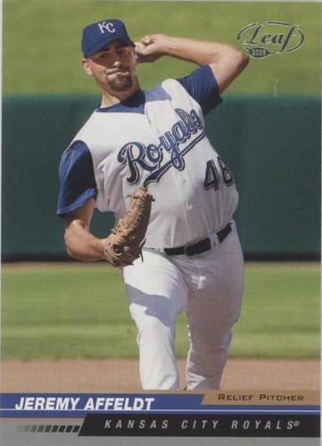 2005 Leaf - Jeremy Affeldt #94