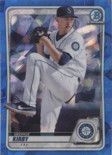 2020 Bowman Chrome Draft Sapphire Edition - George Kirby #BD-168
