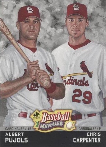 2006 SP Authentic - Albert Pujols Chris Carpenter #SPAH-41