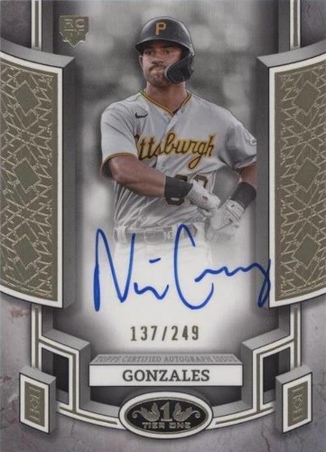 2024 Topps Tier One - Nick Gonzales #BOA-NGO