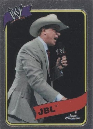 2008 Topps WWE Heritage Chrome - John "Bradshaw" Layfield #25