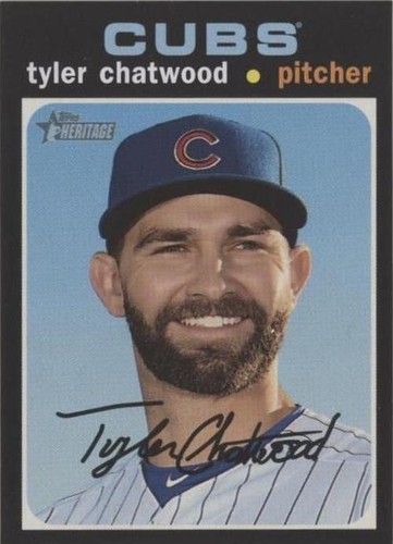 2020 Topps Heritage - Tyler Chatwood #378