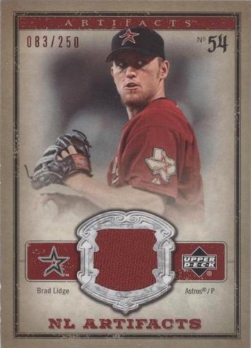 2006 Upper Deck Artifacts - Brad Lidge #NL-BL