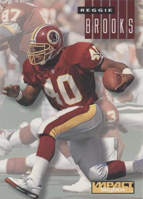 1994 Skybox Impact Reggie Brooks #256