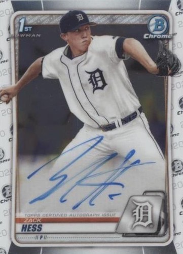 2020 Bowman - Zack Hess #CPA-ZH