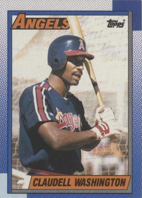 1990 Topps - Claudell Washington #705