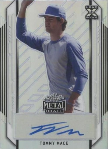 2021 Leaf Metal Draft - Tommy Mace #BA-TM2