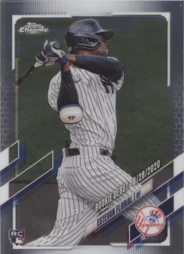 2021 Topps Chrome Update Series - Estevan Florial #USC41