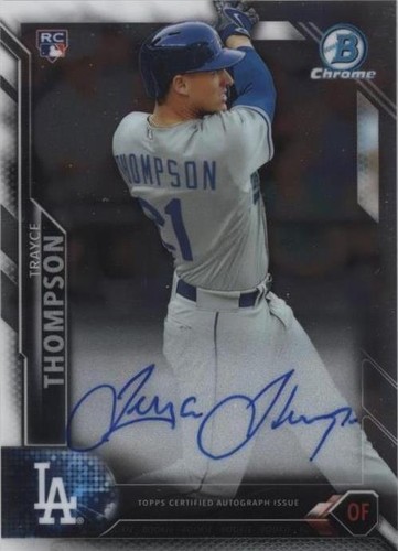 2016 Bowman Chrome - Trayce Thompson #BCAR-TT