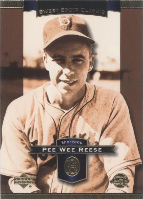 2003 Upper Deck Sweet Spot Classic - Pee Wee Reese #67
