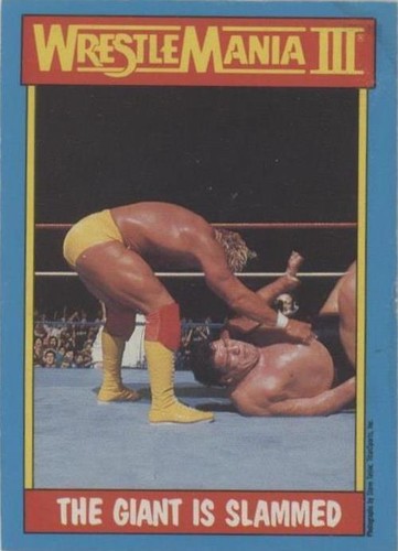 1987 O-Pee-Chee WWF - Andre the Giant Hulk Hogan #54