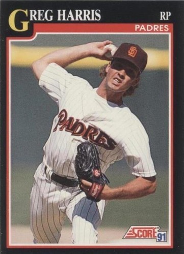 1991 Score - Greg Harris #251