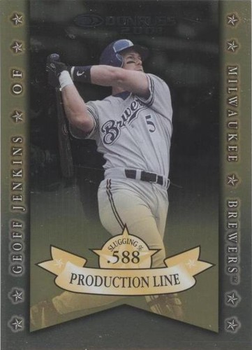 2001 Donruss - Geoff Jenkins #PL-39
