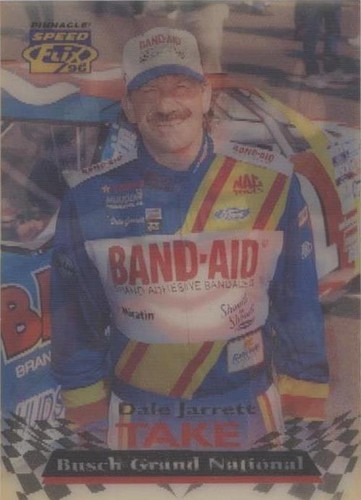 1996 Pinnacle Speed Flix - Dale Jarrett #47
