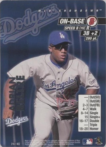 2001 MLB Showdown - Adrian Beltre #216