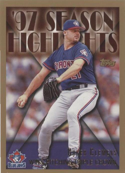 Topps 1998 - Roger Clemens #475