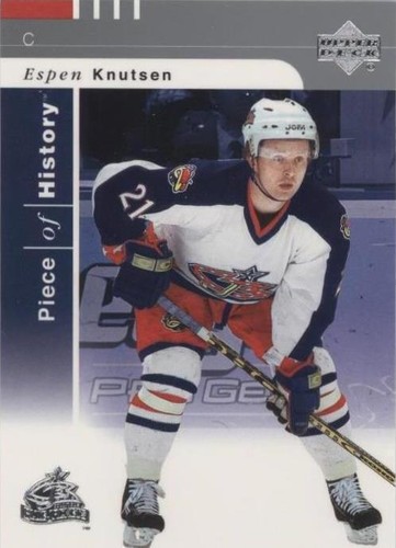 2002-03 Upper Deck Piece Of History - Espen Knutsen #21