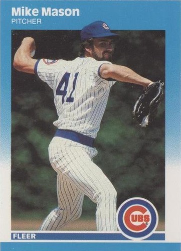 1987 Fleer Update - Mike Mason #U-73