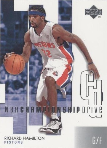 2002-03 Upper Deck Championship Drive - Richard Hamilton #24