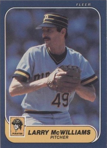 1986 Fleer - Larry McWilliams #613