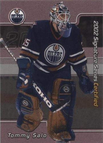 2001-02 In the Game Be A Player Signature Series - Tommy Salo #C-48