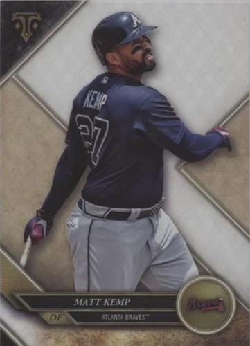 2017 Topps Triple Threads - Matt Kemp #56
